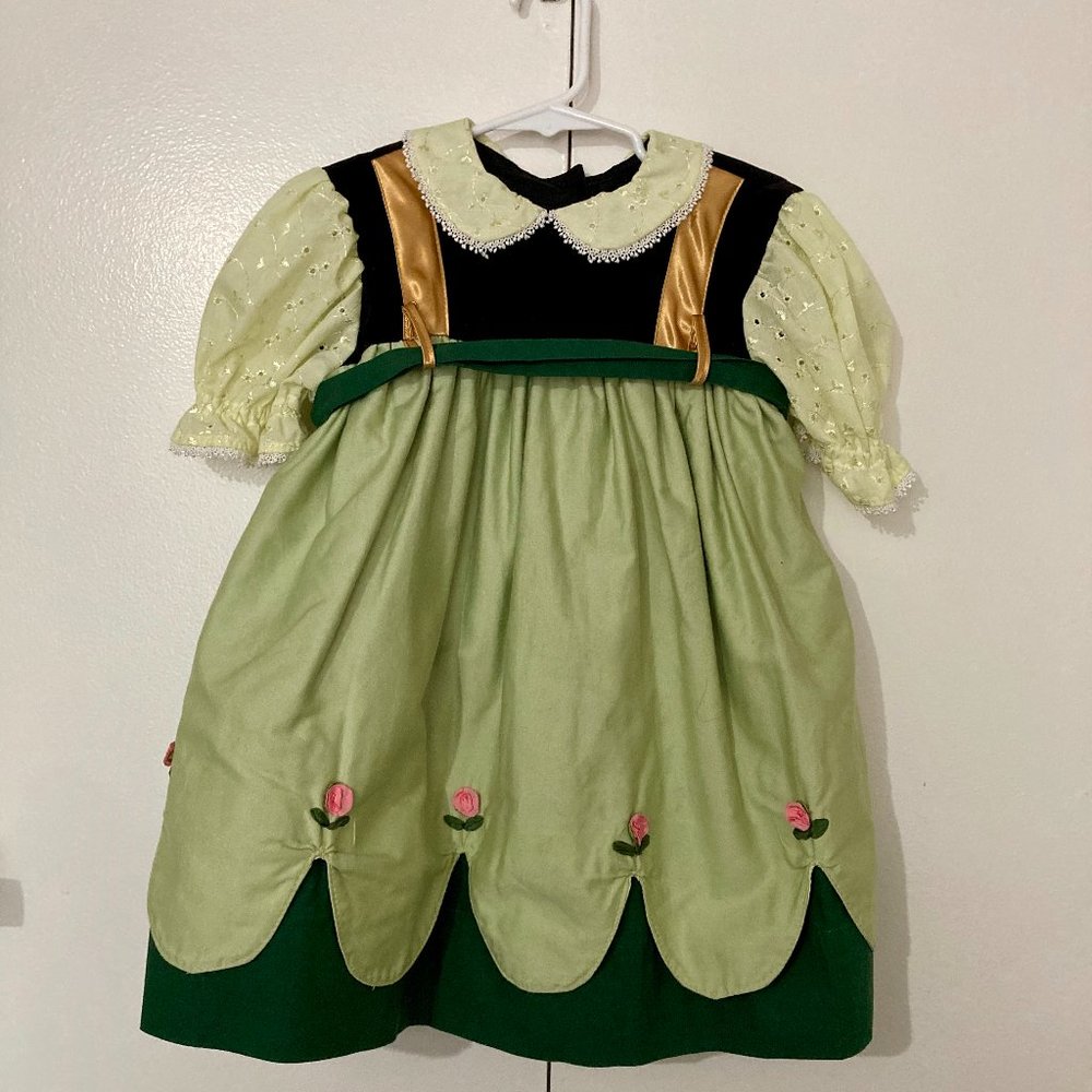 Young Anna Frozen Dress size 4T